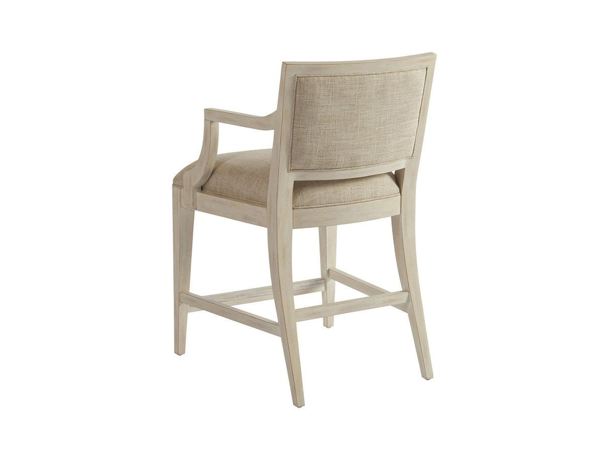 Barclay Butera Newport Eastbluff Counter Stool As Shown