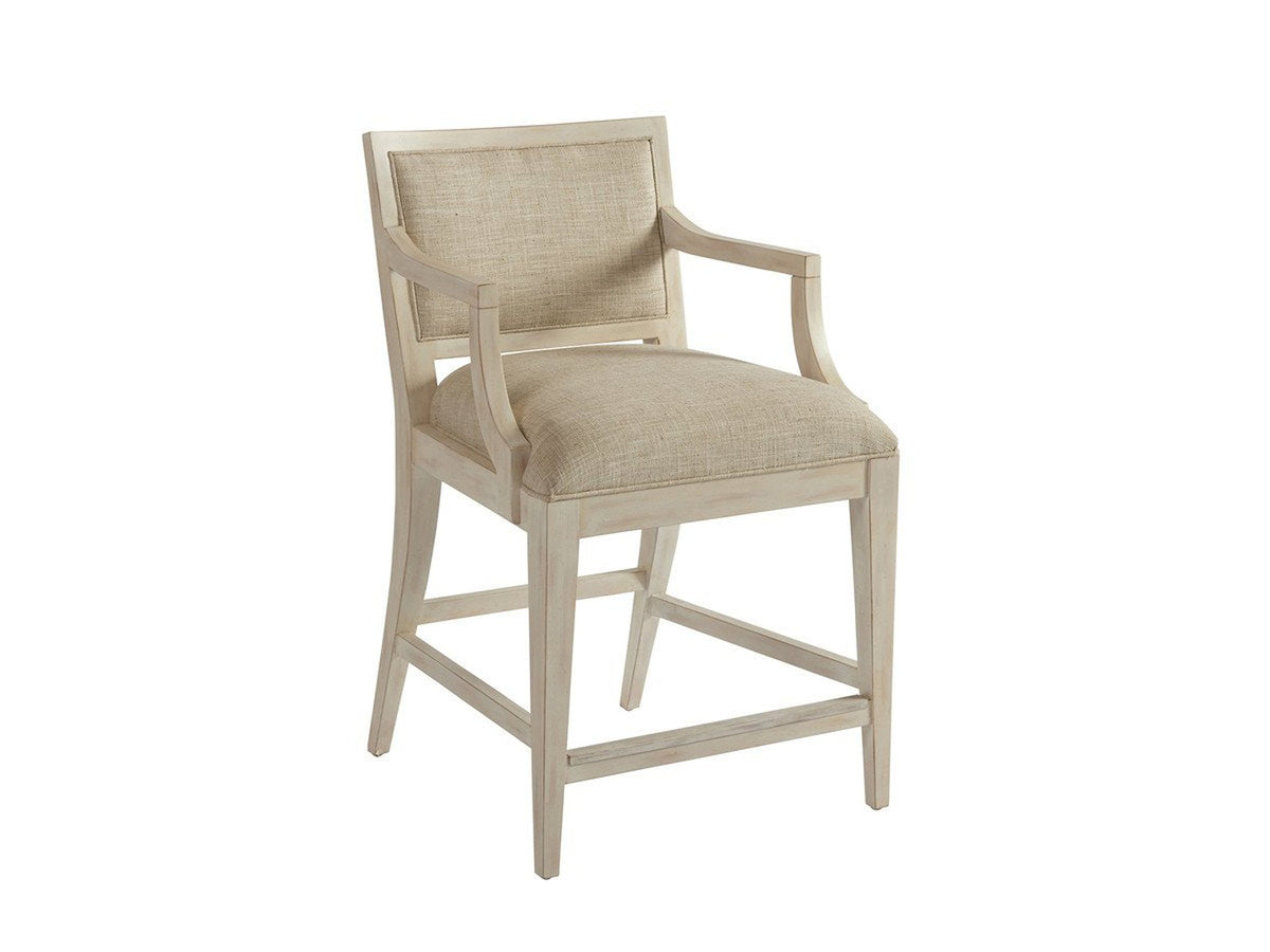 Barclay Butera Newport Eastbluff Counter Stool As Shown
