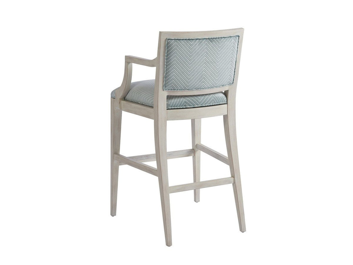 Barclay Butera Newport Eastbluff Upholstered Bar Stool Customizable
