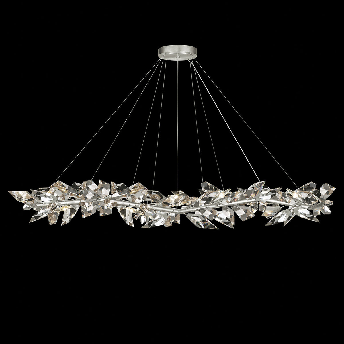 Fine Art Foret Triple Tier Round Pendant