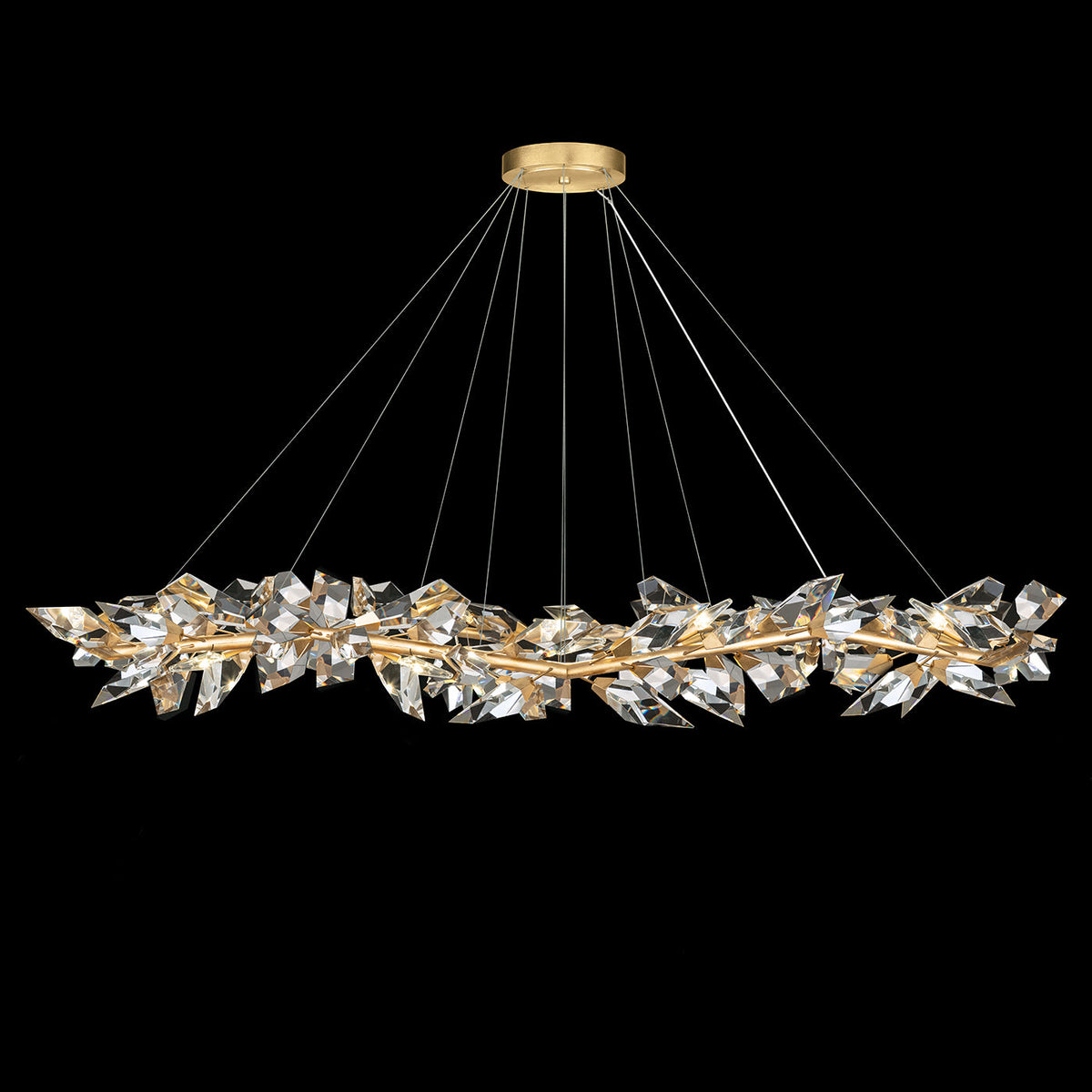 Fine Art Foret Triple Tier Round Pendant