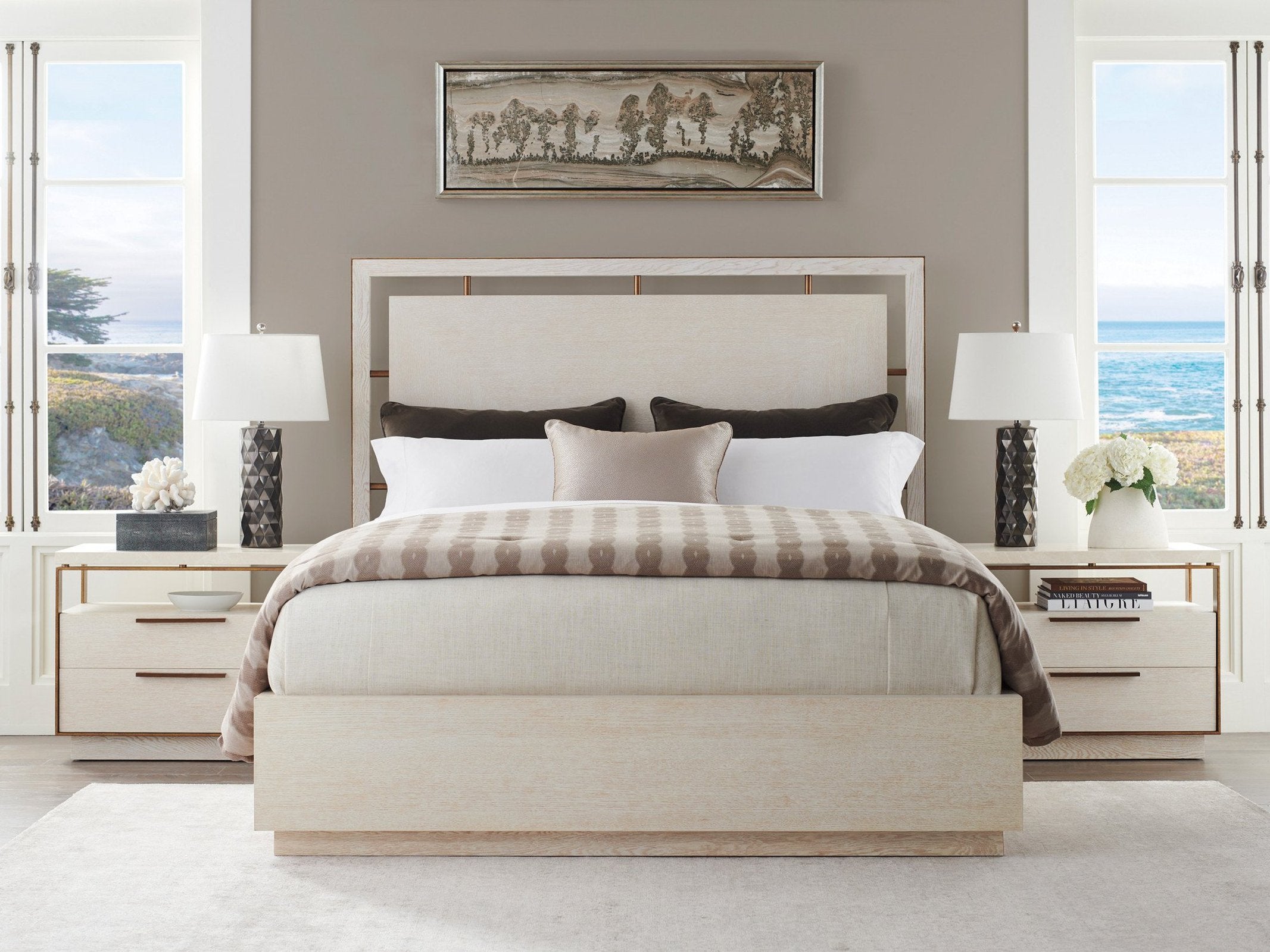 Barclay Butera Carmel Post Ranch Panel Bed
