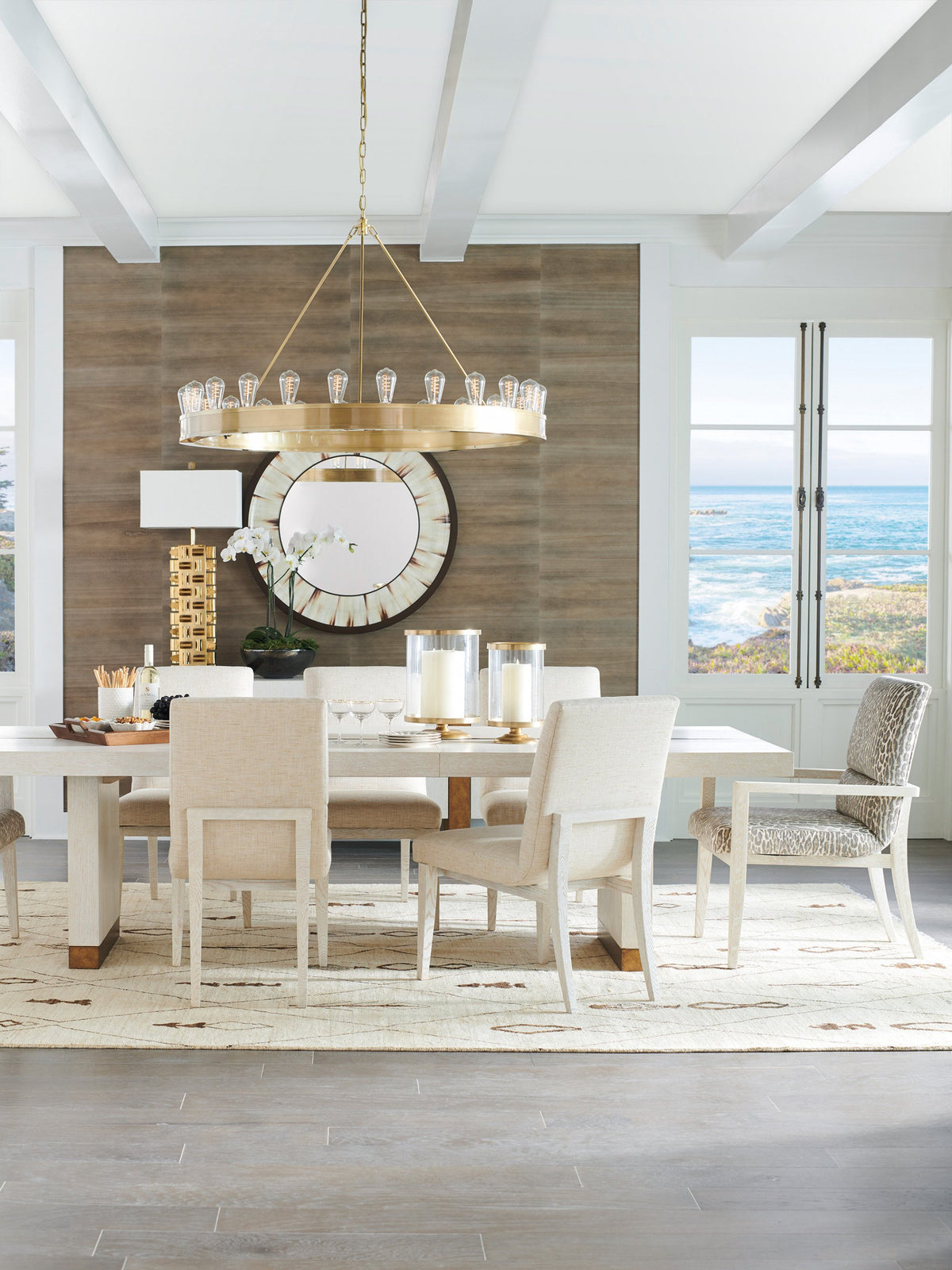 Barclay Butera Carmel Palmero Upholstered Side Chair As Shown