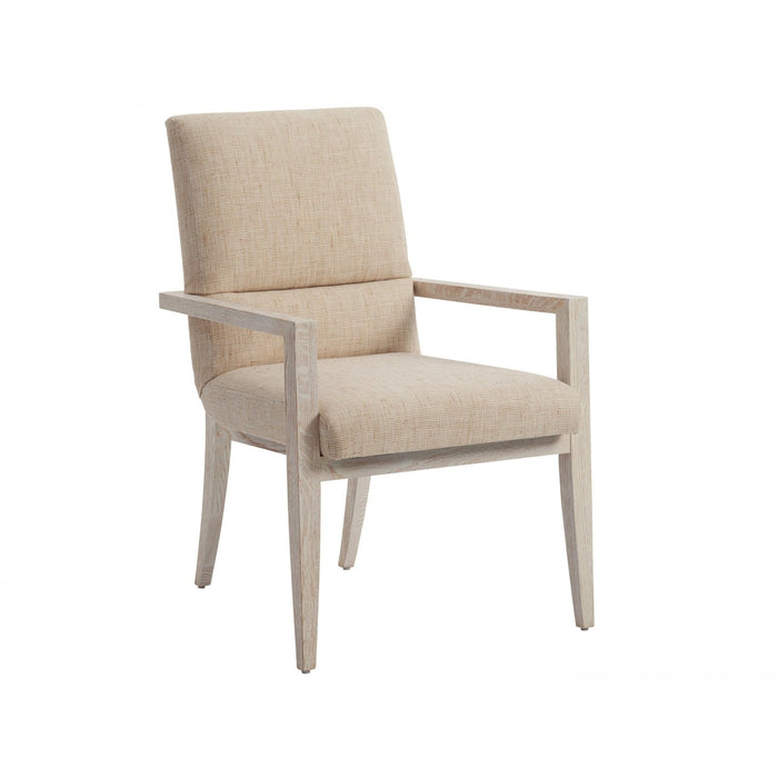 Barclay Butera Carmel Palmero Upholstered Arm Chair As Shown