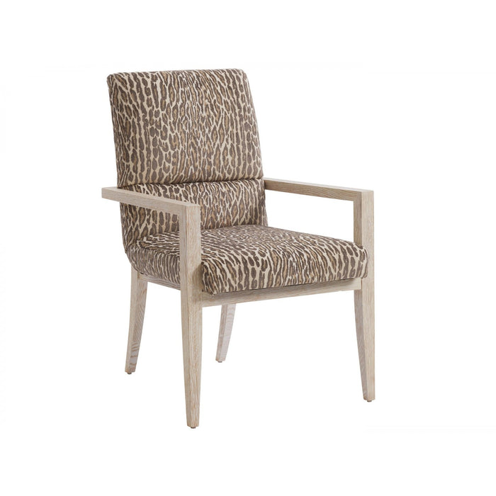 Barclay Butera Carmel Palmero Upholstered Arm Chair Customizable