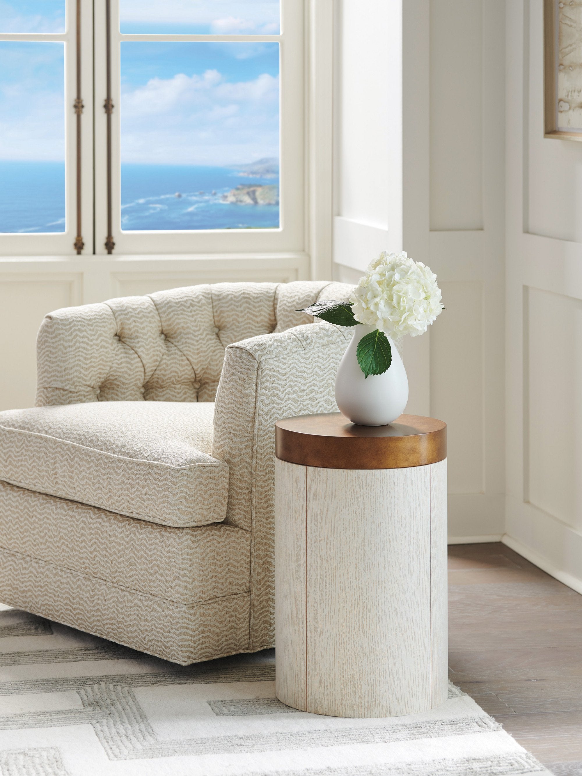 Barclay Butera Carmel Crest Round End Table