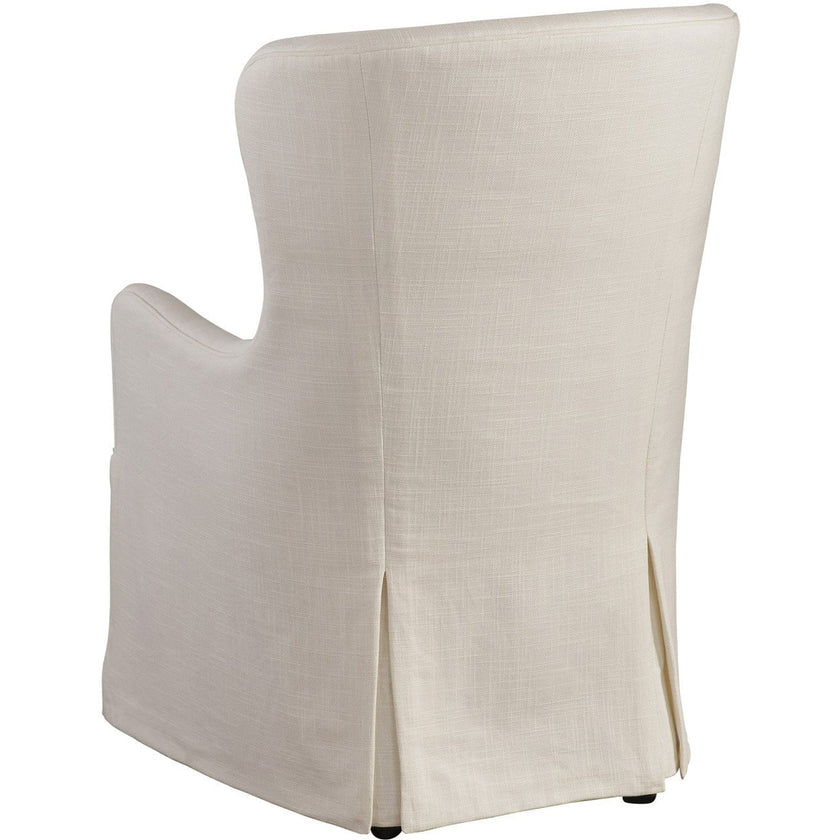 Barclay Butera Laguna Aliso Upholstered Host Chair with Casters