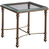 Barclay Butera Laguna Bluff Metal And Glass End Table