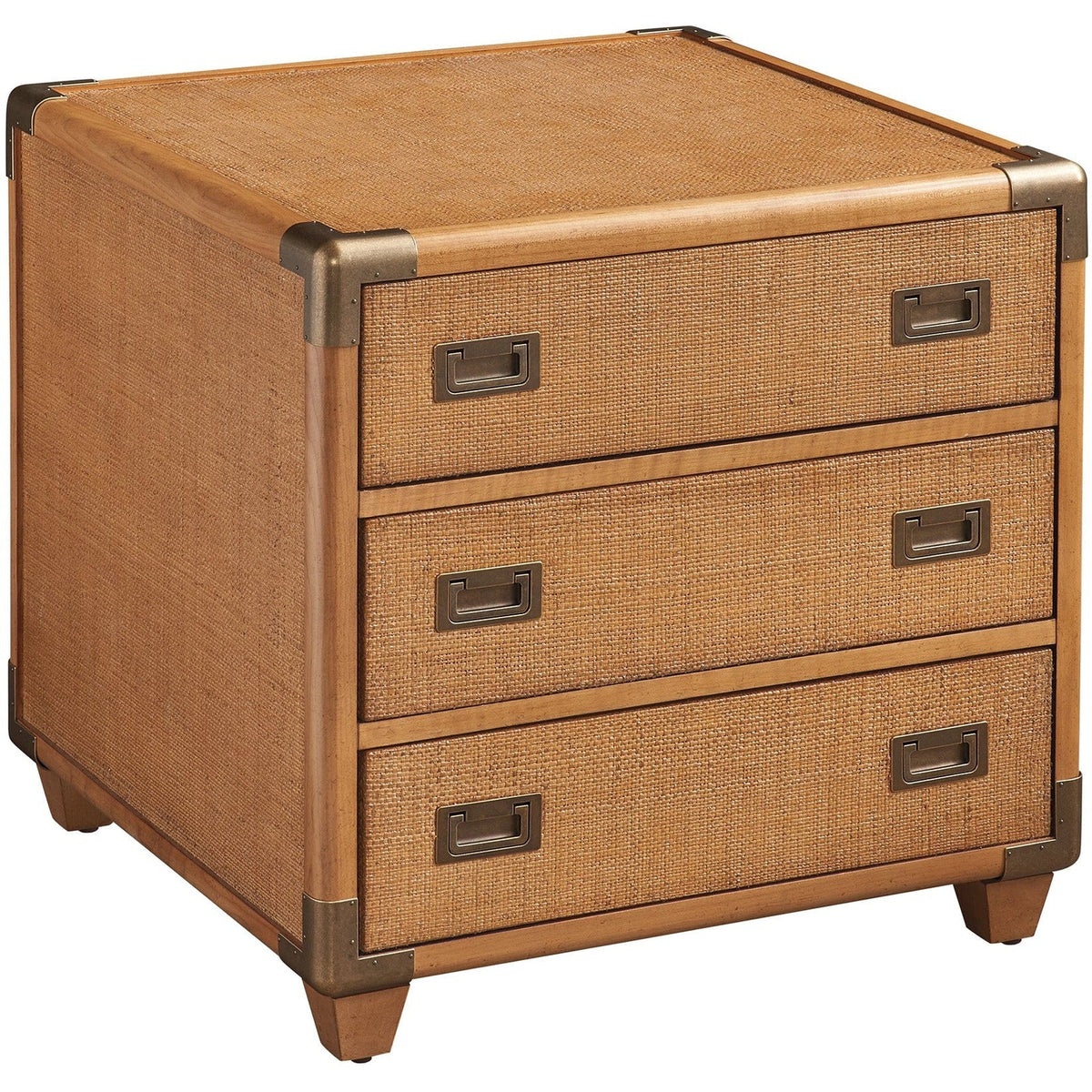 Barclay Butera Laguna Sapphire Woven Trunk End Table