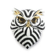 Lladro Owl Mask Black and Gold