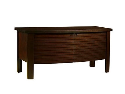 Sligh Studio Designs Lumina Media Console With Two Adjustable Shelves Clearance