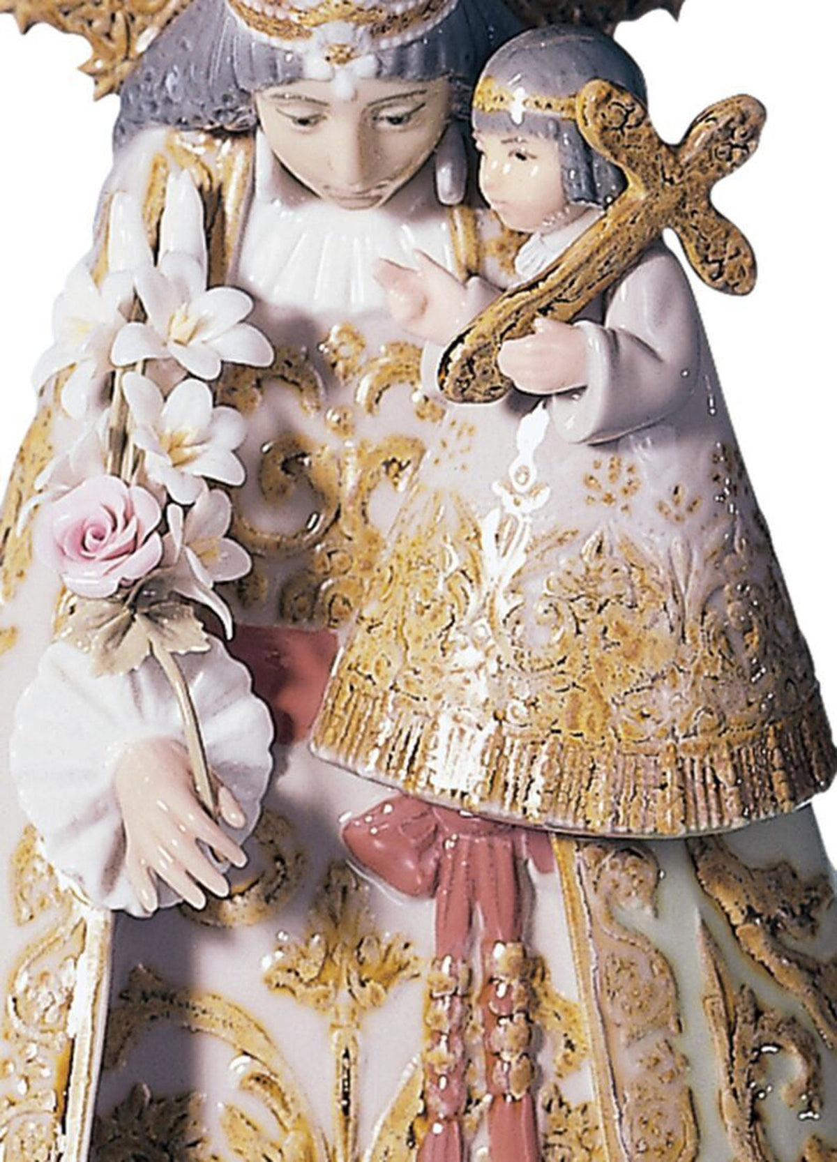 Lladro Our Lady of The Forsaken Figurine Numbered Edition