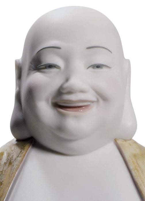 Lladro Happy Buddha Figurine