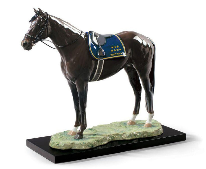 Lladro Deep Impact Horse Sculpture Limited Edition Gloss