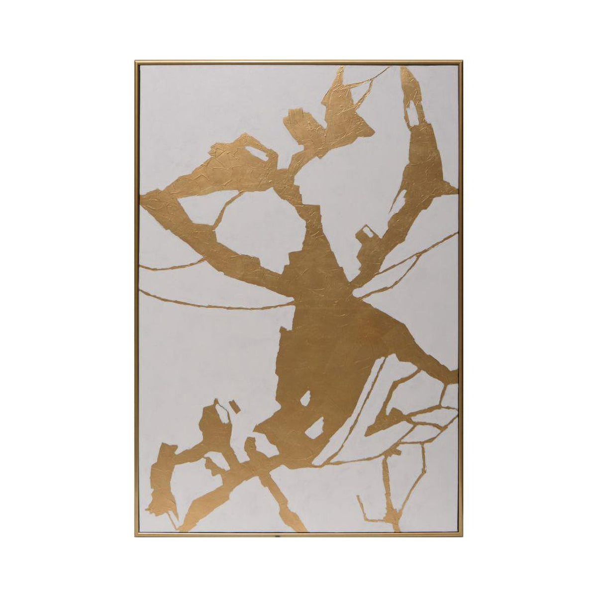 Sunpan Fractured Fix - Gold Floater Frame