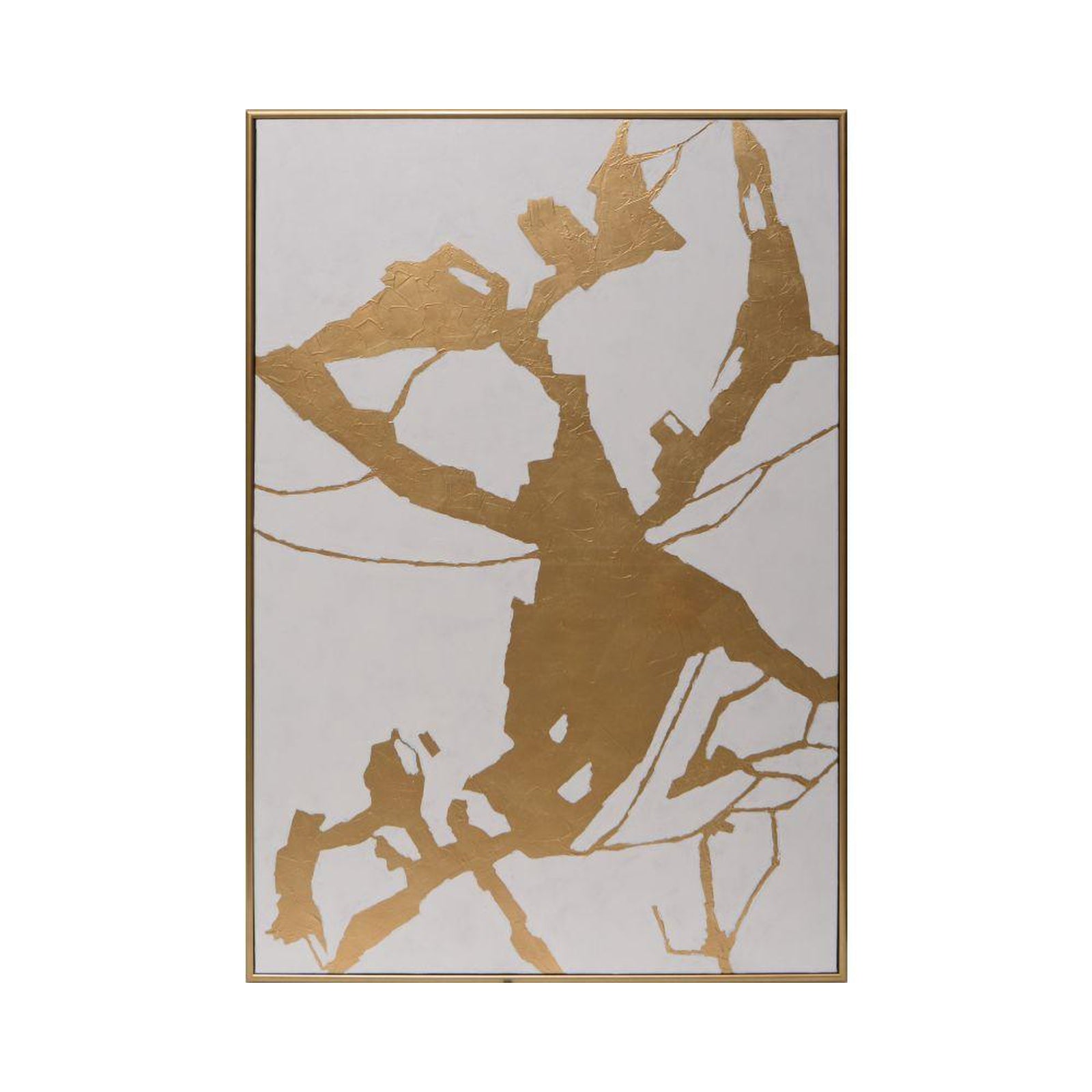 Sunpan Fractured Fix - Gold Floater Frame