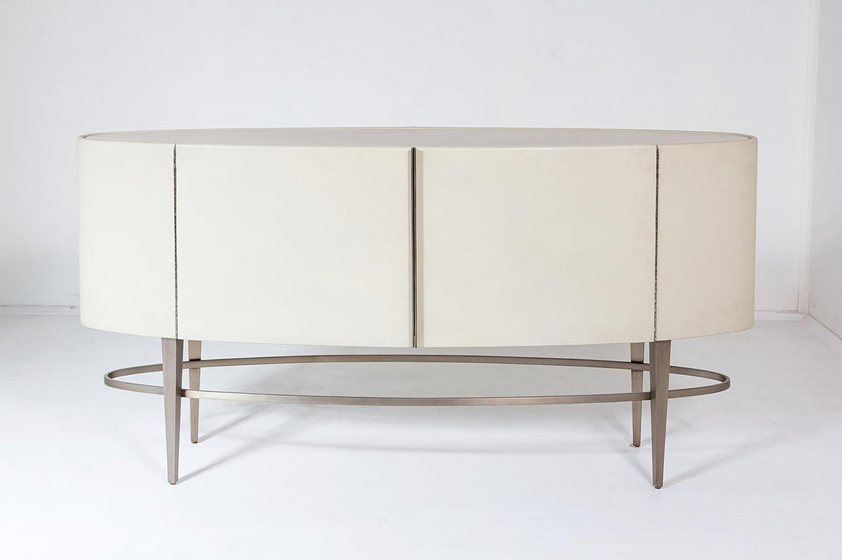 Global Views Ellipse Ebony Sideboard