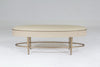 Global Views Ivory Ellipse Bench