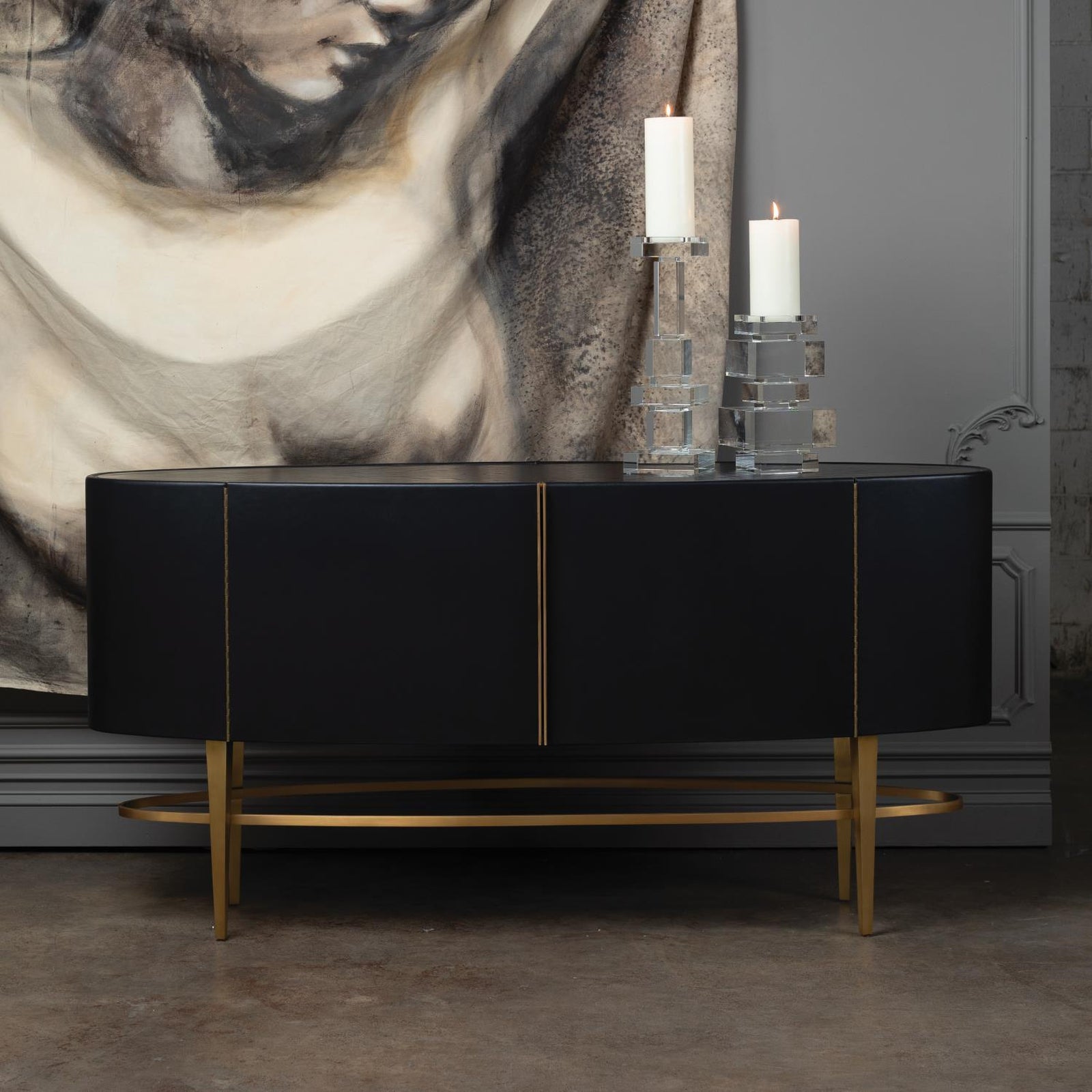 Global Views Ellipse Sideboard