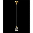 John Richard Faceted Chunk Crystal Single Droplight