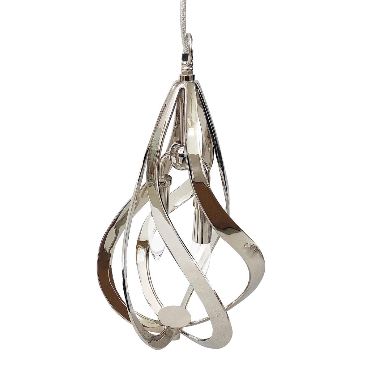John Richard Ribbons of Two-Light Pendant