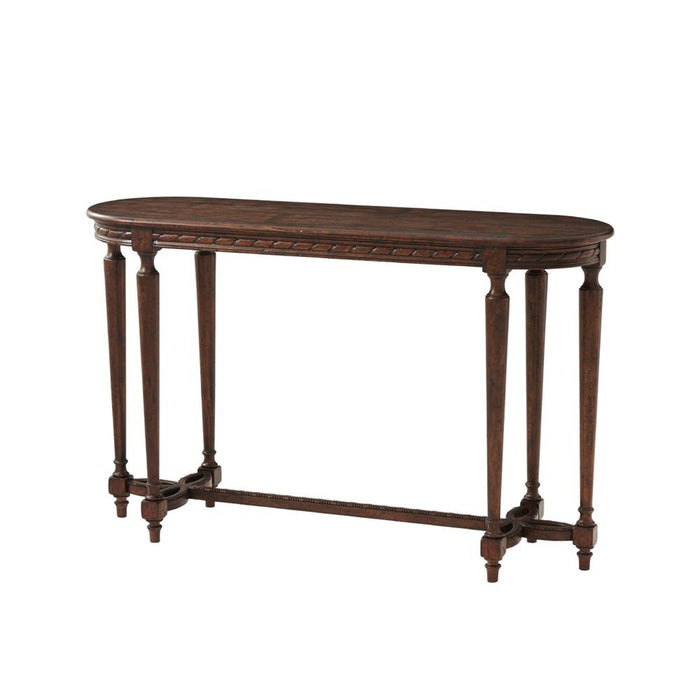 Theodore Alexander Althorp - Victory Oak Jeanne Console Table
