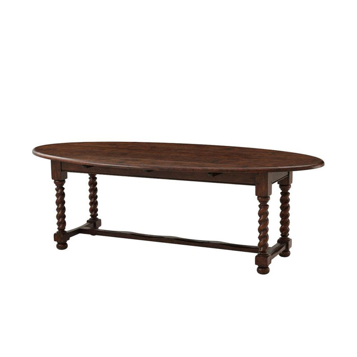 Theodore Alexander Althorp - Victory Oak Emory Dining Table