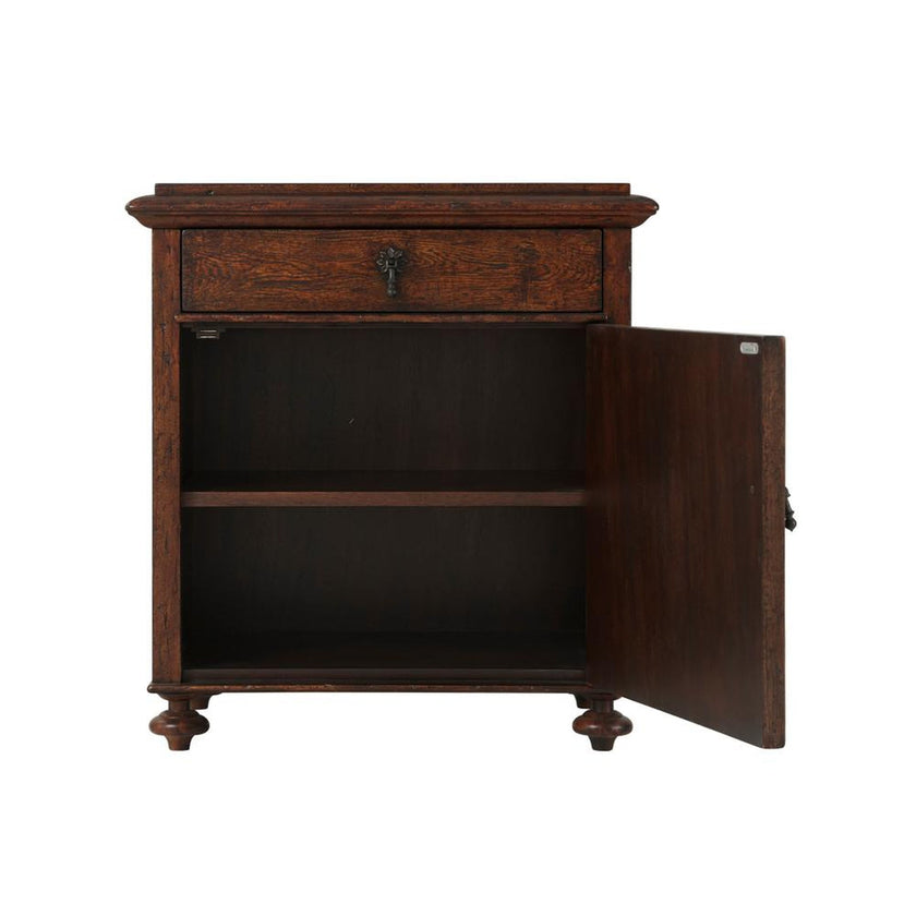 Theodore Alexander Althorp - Victory Oak Oliver Bedside Table