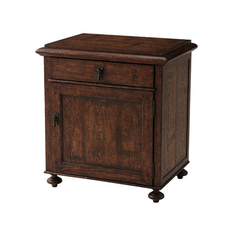Theodore Alexander Althorp - Victory Oak Oliver Bedside Table