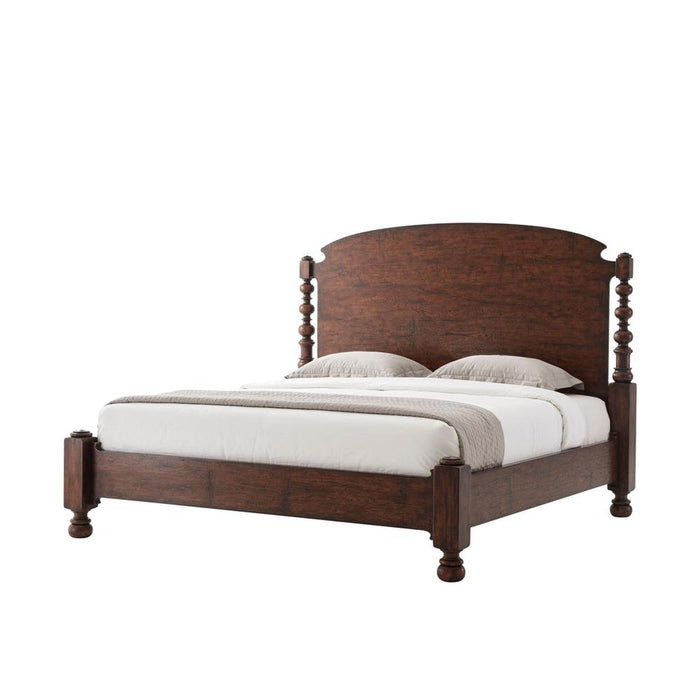 Theodore Alexander Althorp - Victory Oak Naseby Bed - King