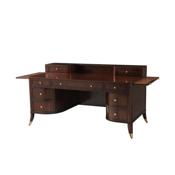 Theodore Alexander Gordon Pedestal Desk