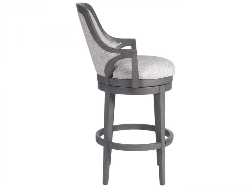Artistica Home Appellation Upholstered Swivel Bar Stool