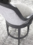 Artistica Home Appellation Upholstered Swivel Counter Stool