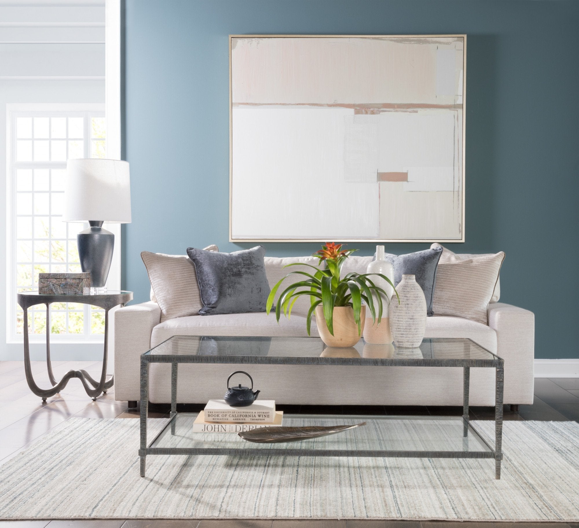 Artistica Home Claret Rectangular Cocktail Table