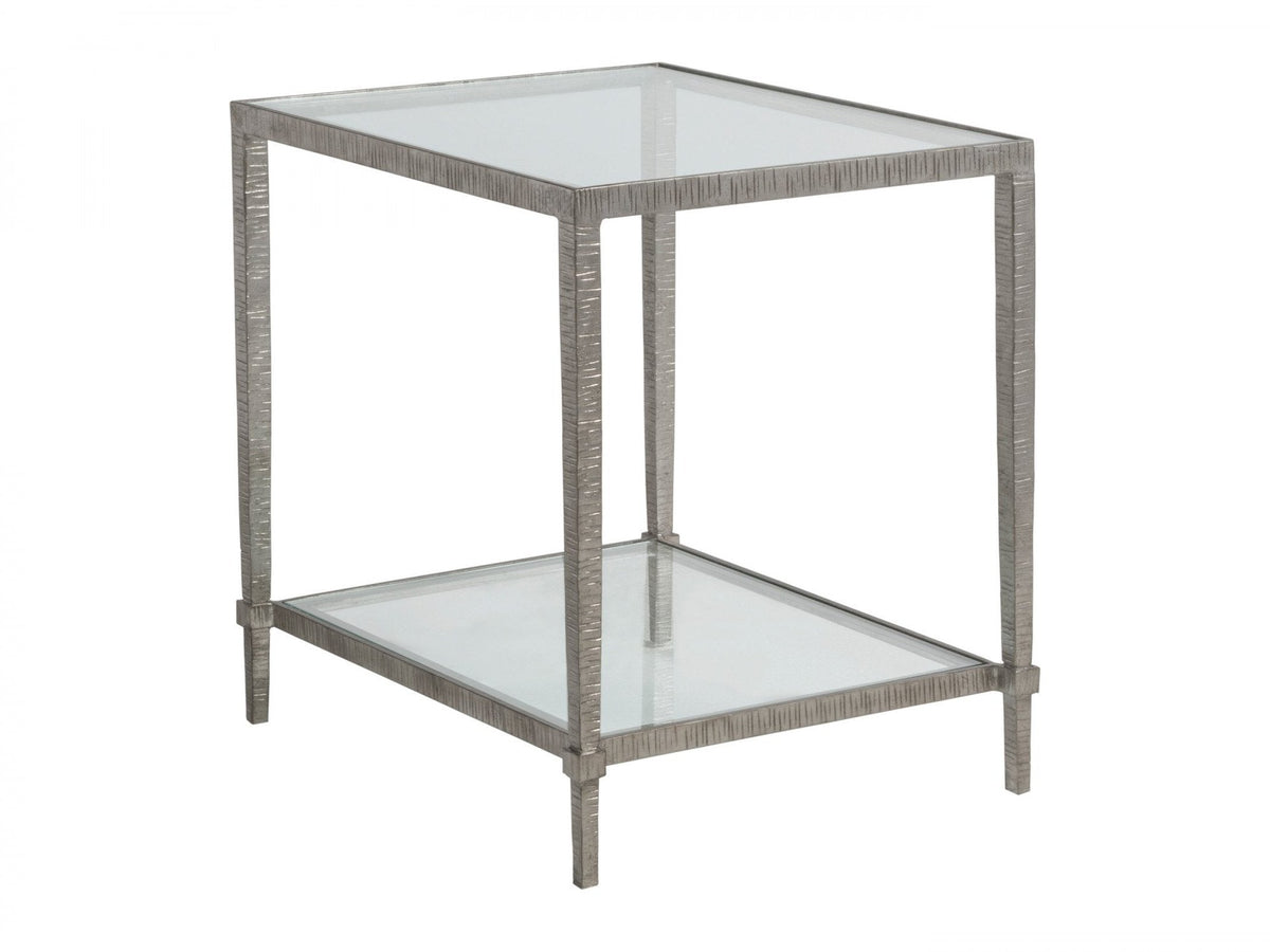Artistica Home Claret Rectangular End Table