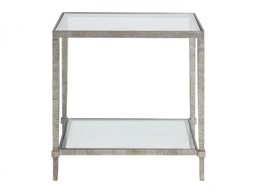 Artistica Home Claret Rectangular End Table
