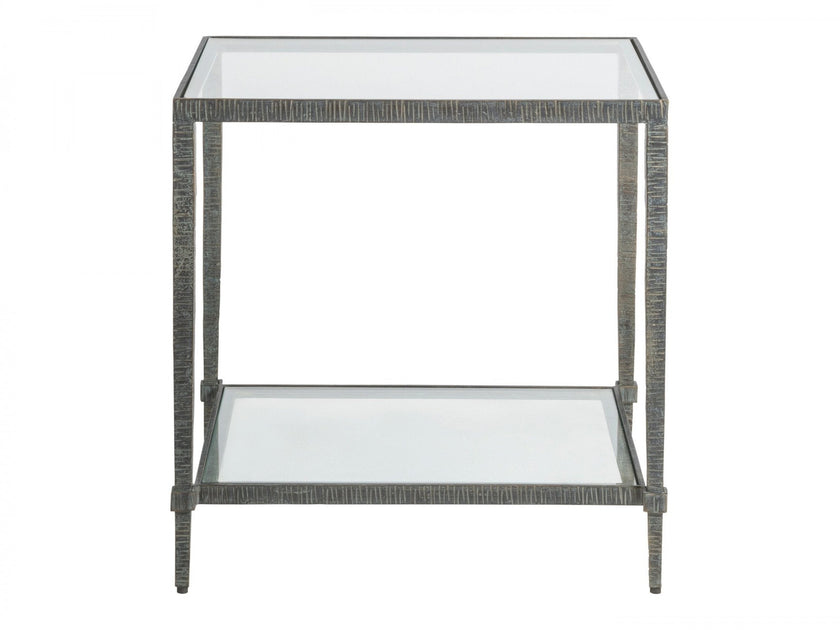 Artistica Home Claret Rectangular End Table