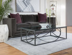 Artistica Home Ellipse Rectangular Cocktail Table