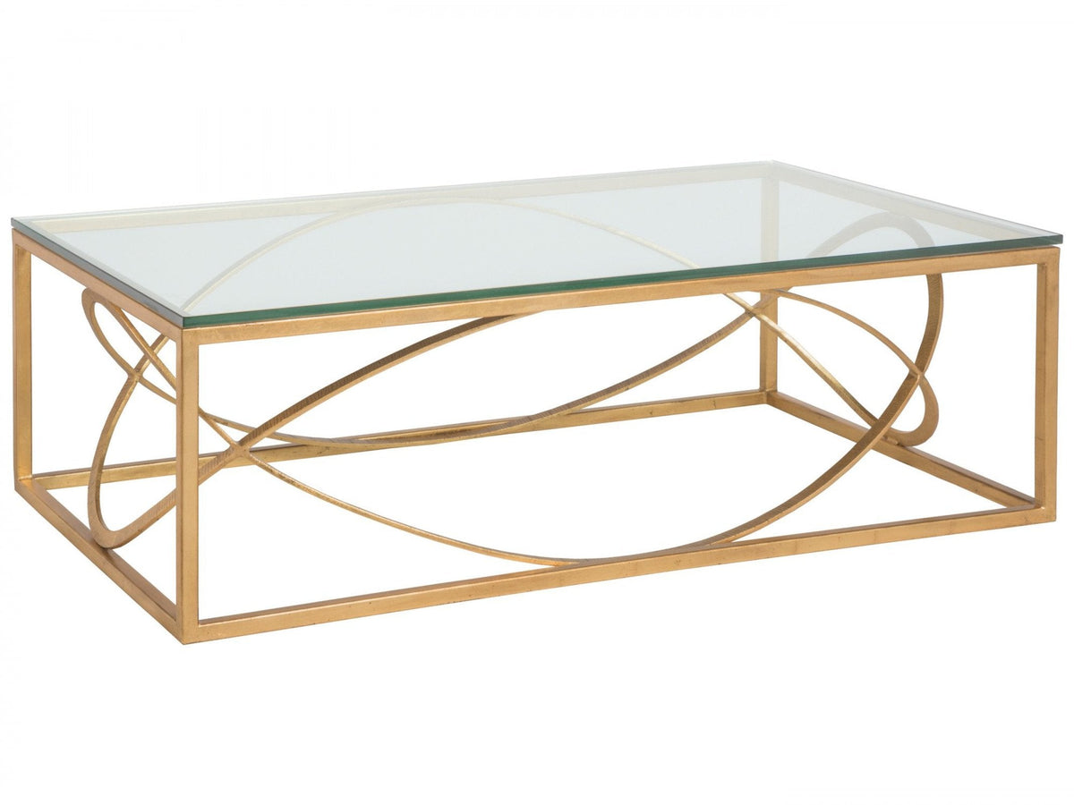 Artistica Home Ellipse Rectangular Cocktail Table Clearance