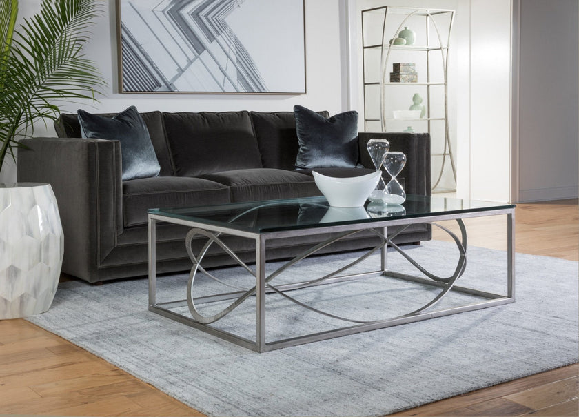 Artistica Home Ellipse Rectangular Cocktail Table Clearance