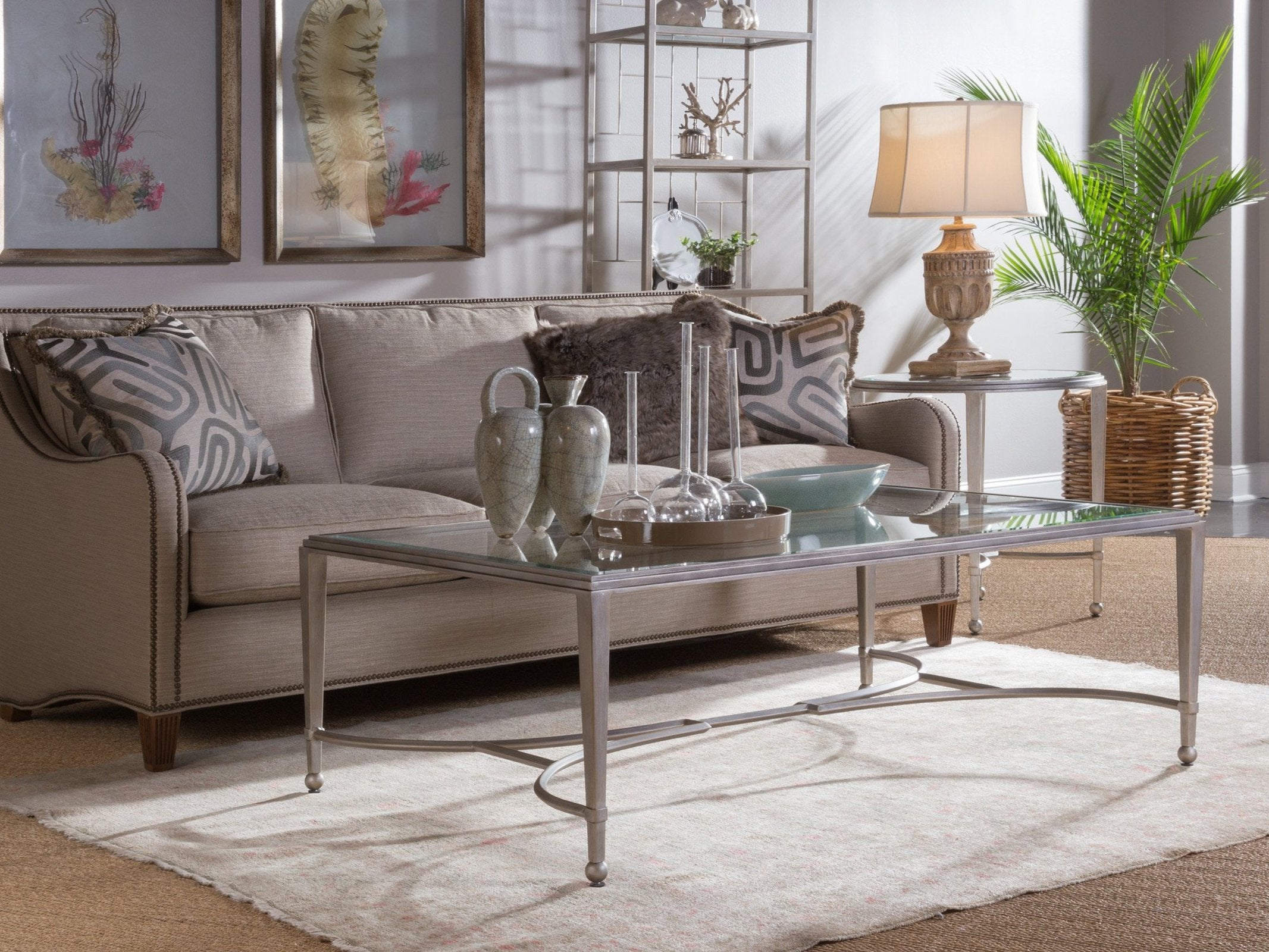 Artistica Home Sangiovese Large Rectangular Cocktail Table