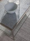 Artistica Home Sashay Silver Rectangular Cocktail Table
