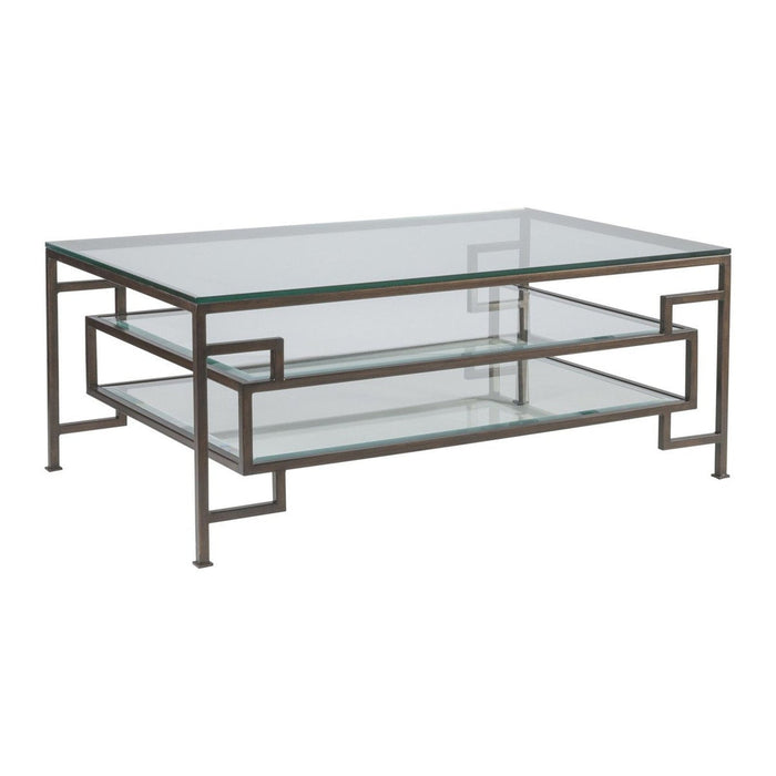 Artistica Home Suspension Rectangular Cocktail Table