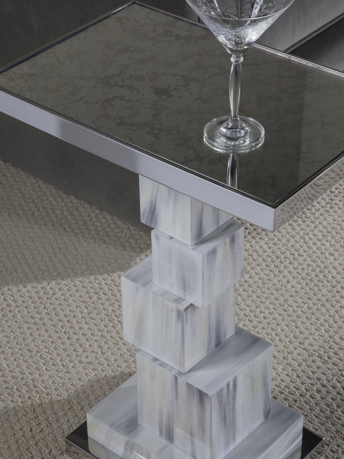 Artistica Home Touche Rectangular Spot Table Clearance