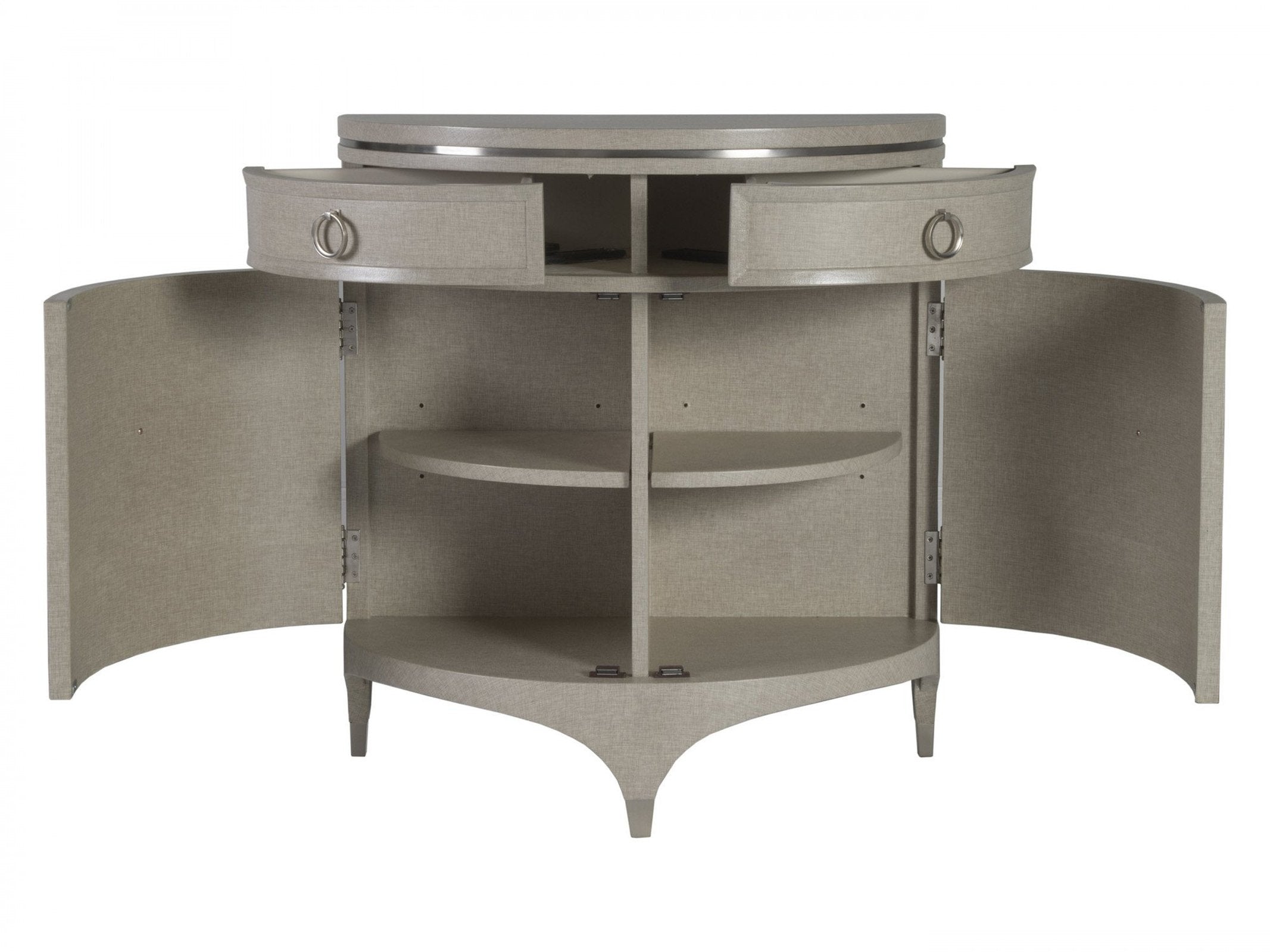 Artistica Home Zeitgeist Linen Demilune Chest