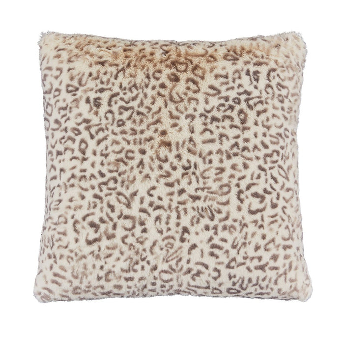 Michael Amini 626 Snow Leopard 20" Square Pillow