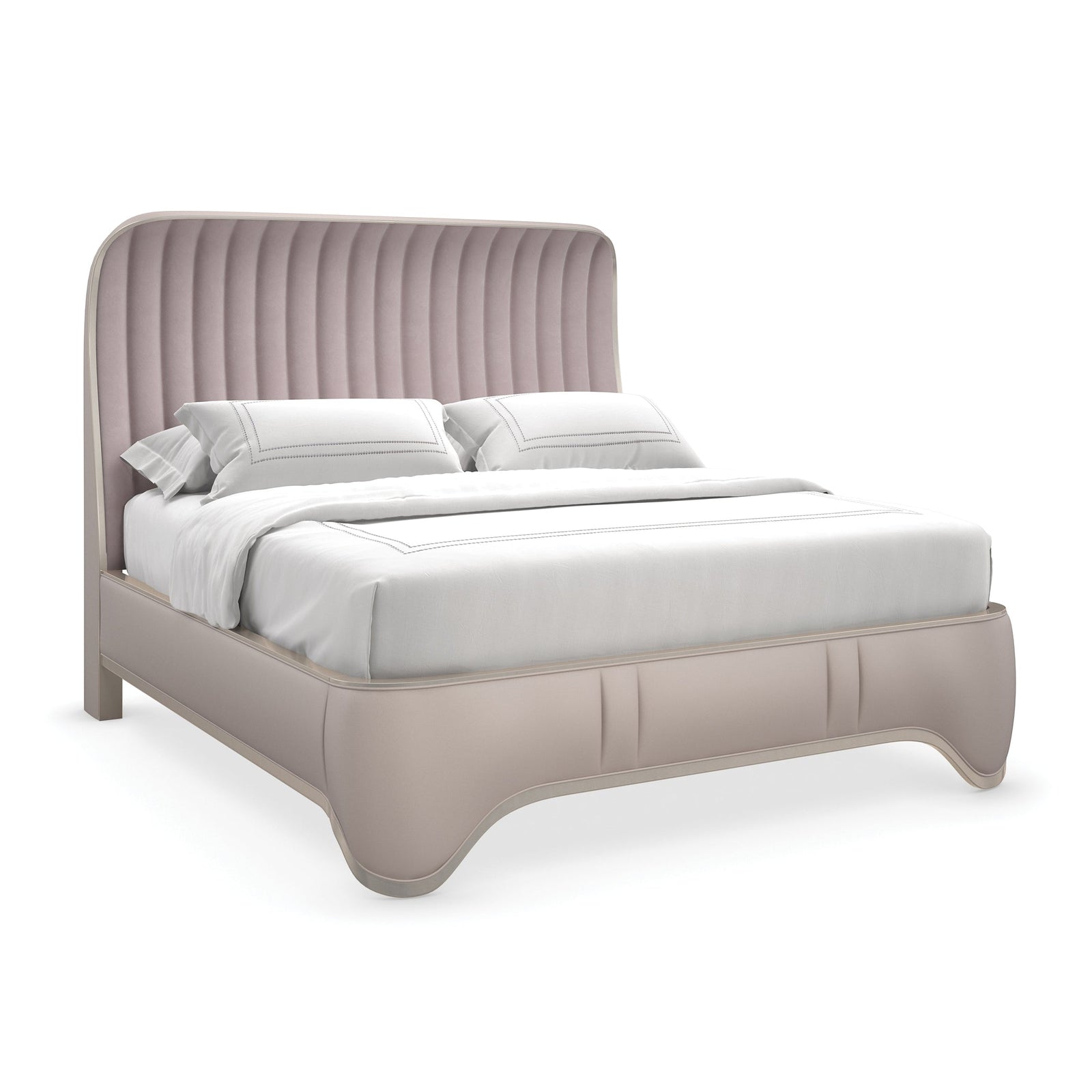 Caracole Compositions Oxford Upholstery Queen Bed INV