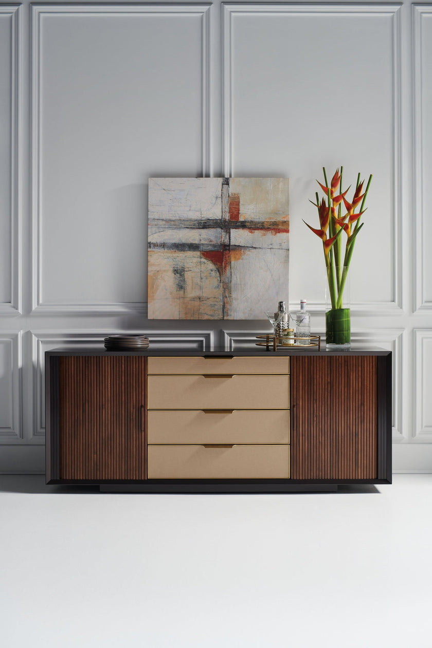 Caracole Around The Corner Dark Chocolate/Rich Walnut Dresser Clearance