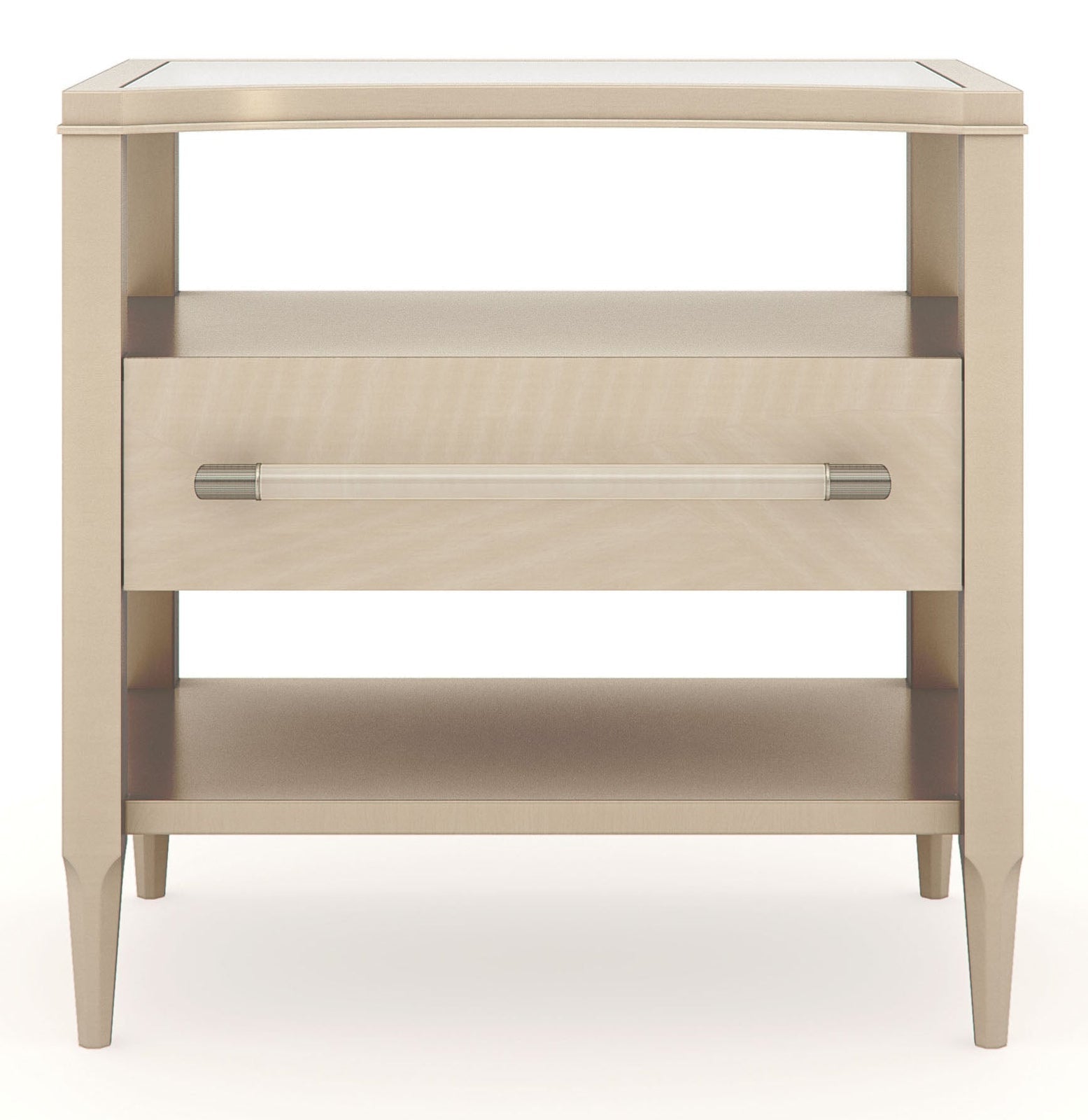 Caracole Clearly Open Nightstand