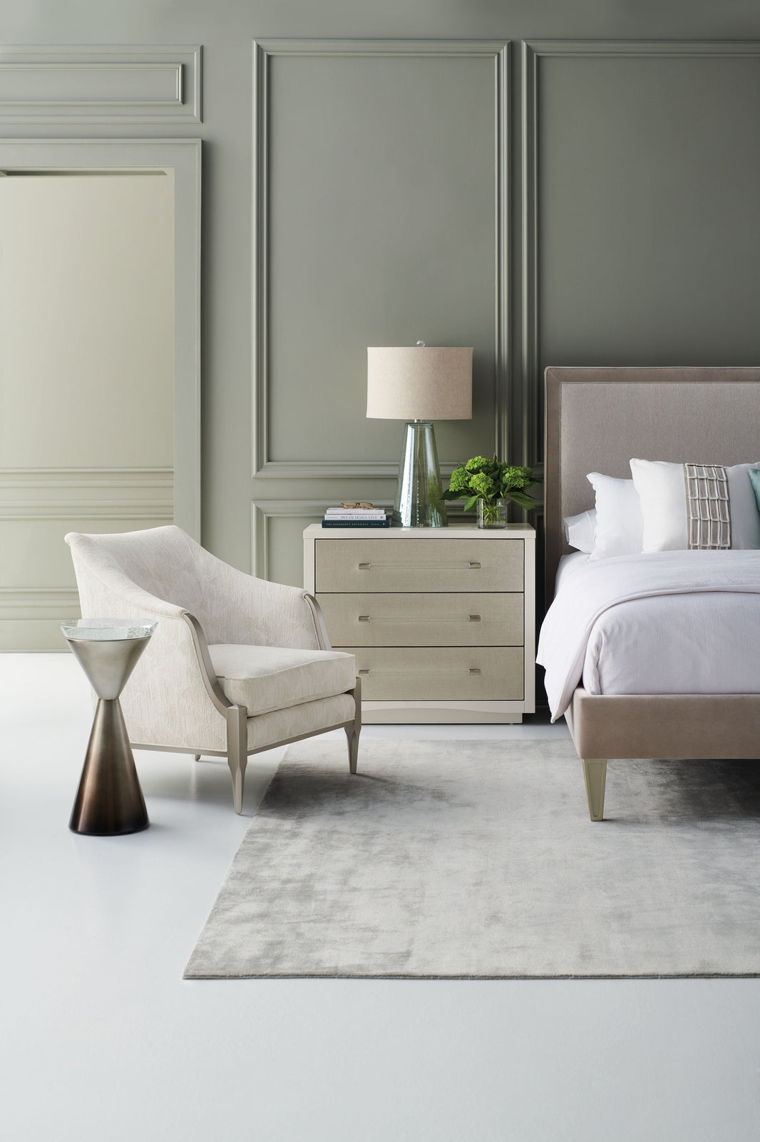 Caracole A Clear Touch Nightstand